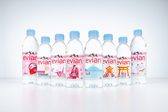 evian Celebrate JAPAN 330ml 500ml